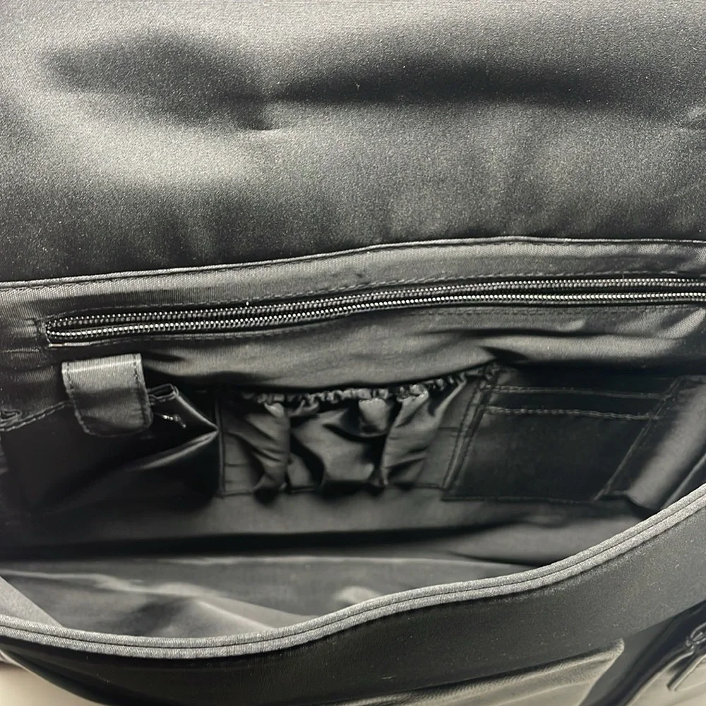 Wilson's Pelle Studio Briefcase Leather-Nylon Briefcase🖤
